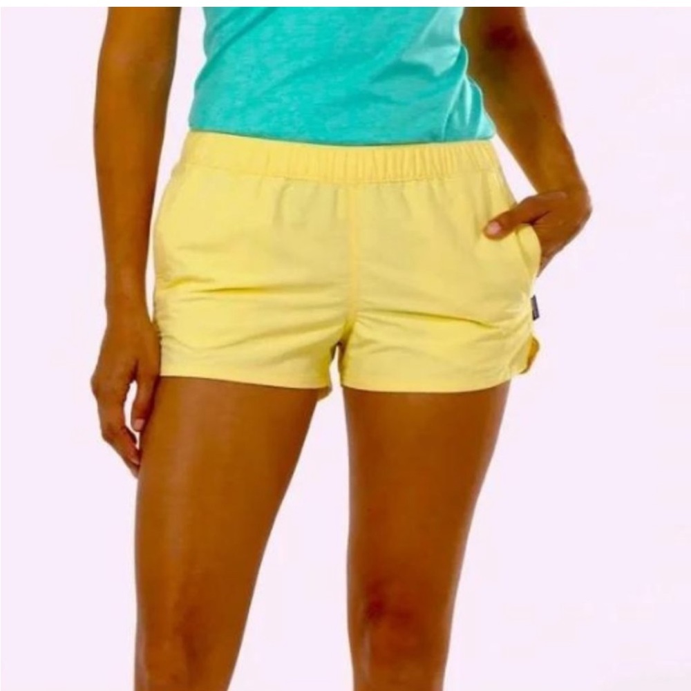 Patagonia Barely Baggies 2.5” Shorts in Jellyfish Yellow 28647